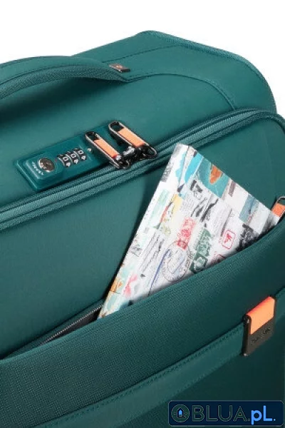 Walizka Samsonite Airea 78 cm powiększana niebieska